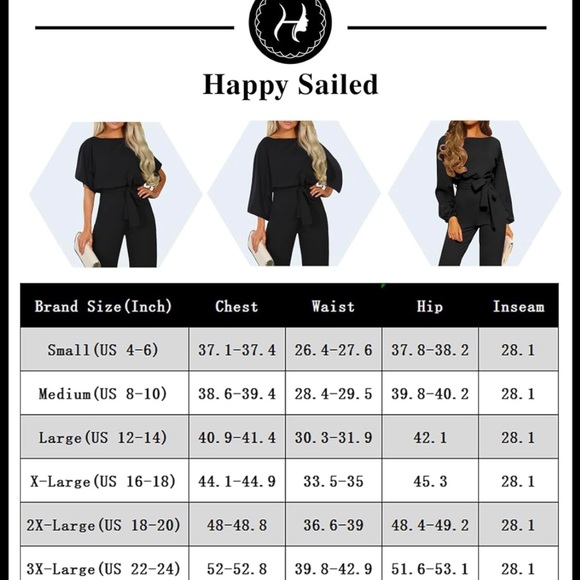 EUC XL Short Sleeve Belted Wide Leg Pant Romper/Jumpsuits - Picture 6 of 13